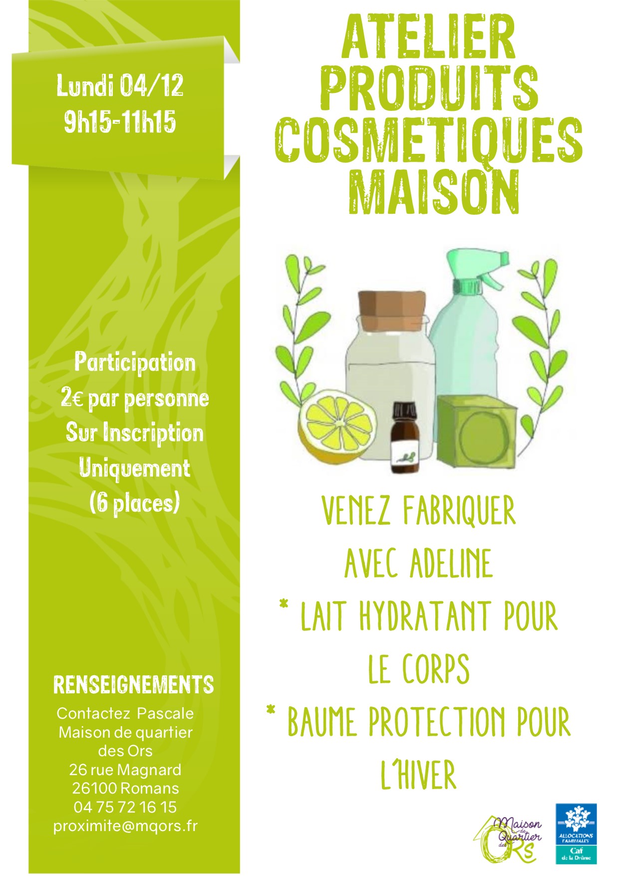 231204 Atelier cosmétiques