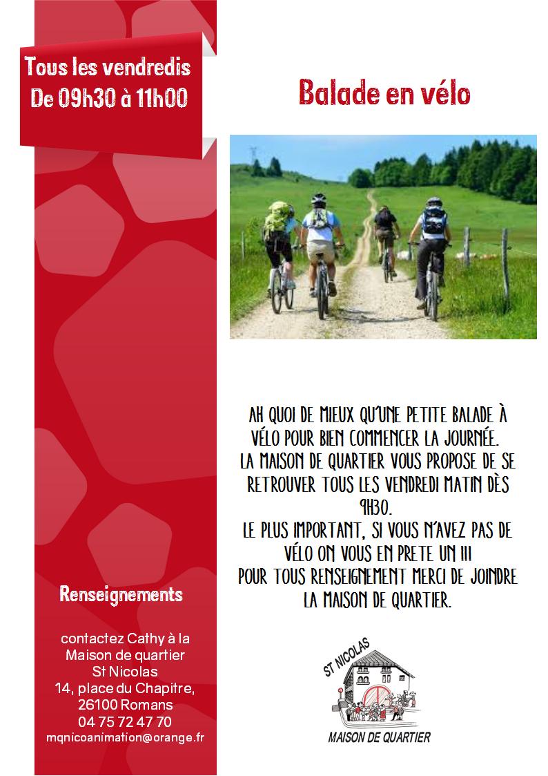 Balade en vélo